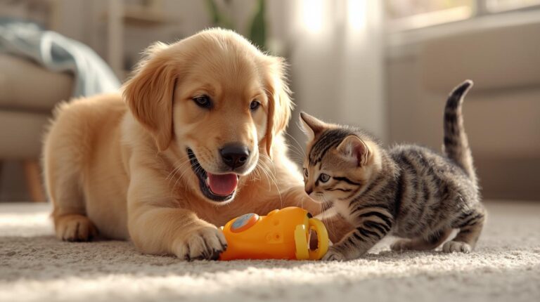 Brinquedos interativos para cachorros